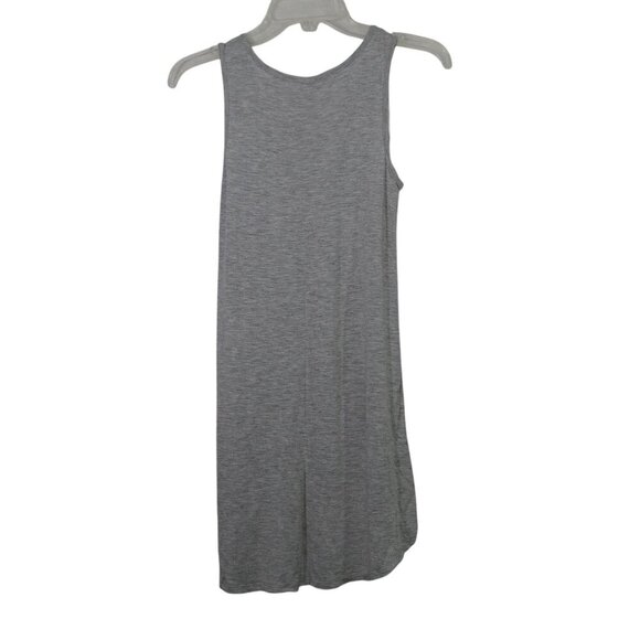 Tara By Vince Camuto Heather Gray Sleeveless High-Low Tank Top Women Size XXS - Picture 3 of 7